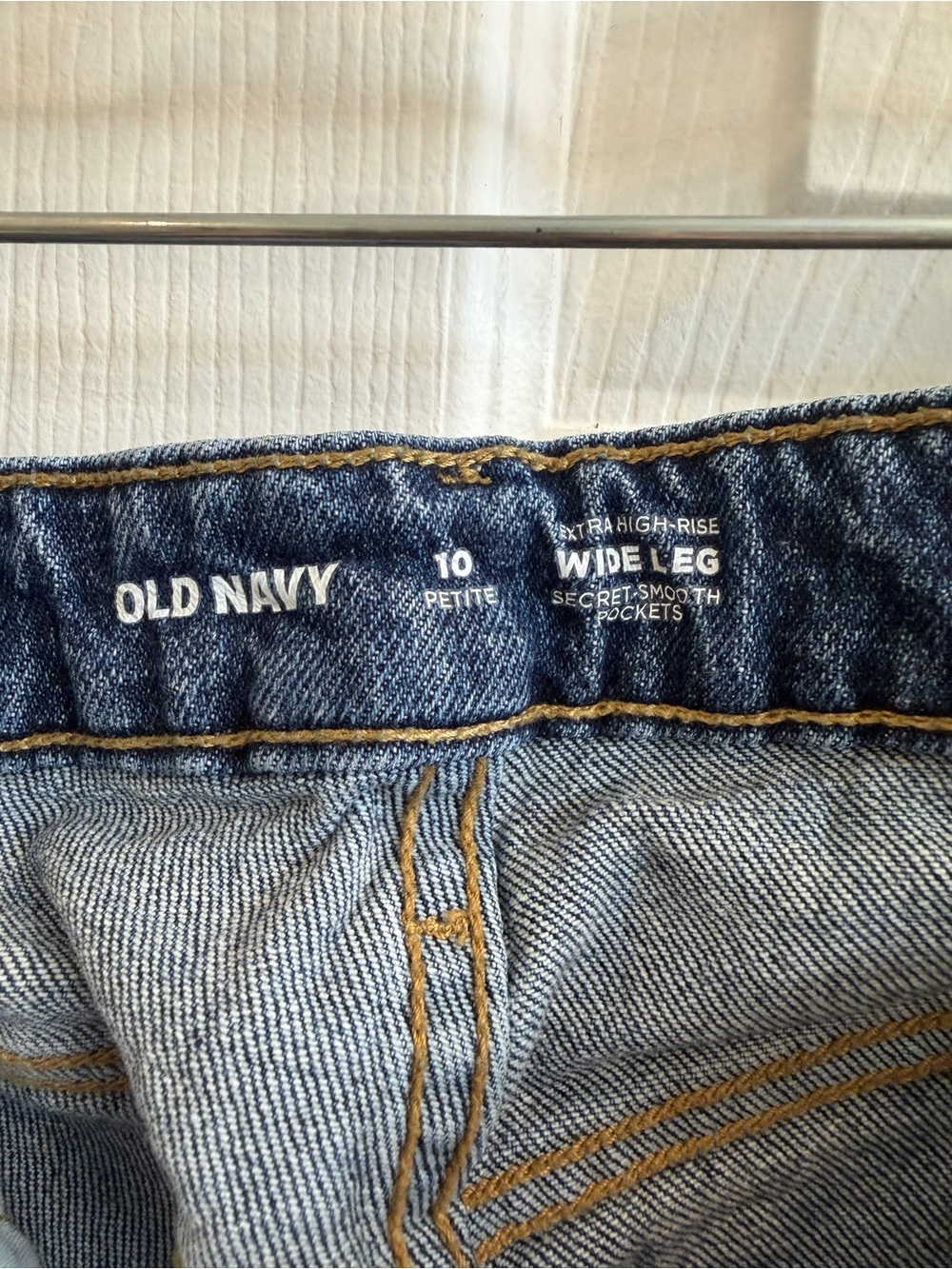 Old Navy Light Blue High-Rise Wide Leg Jeans